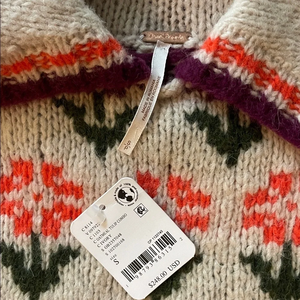 Free People Frills Softspun Knit Sweater